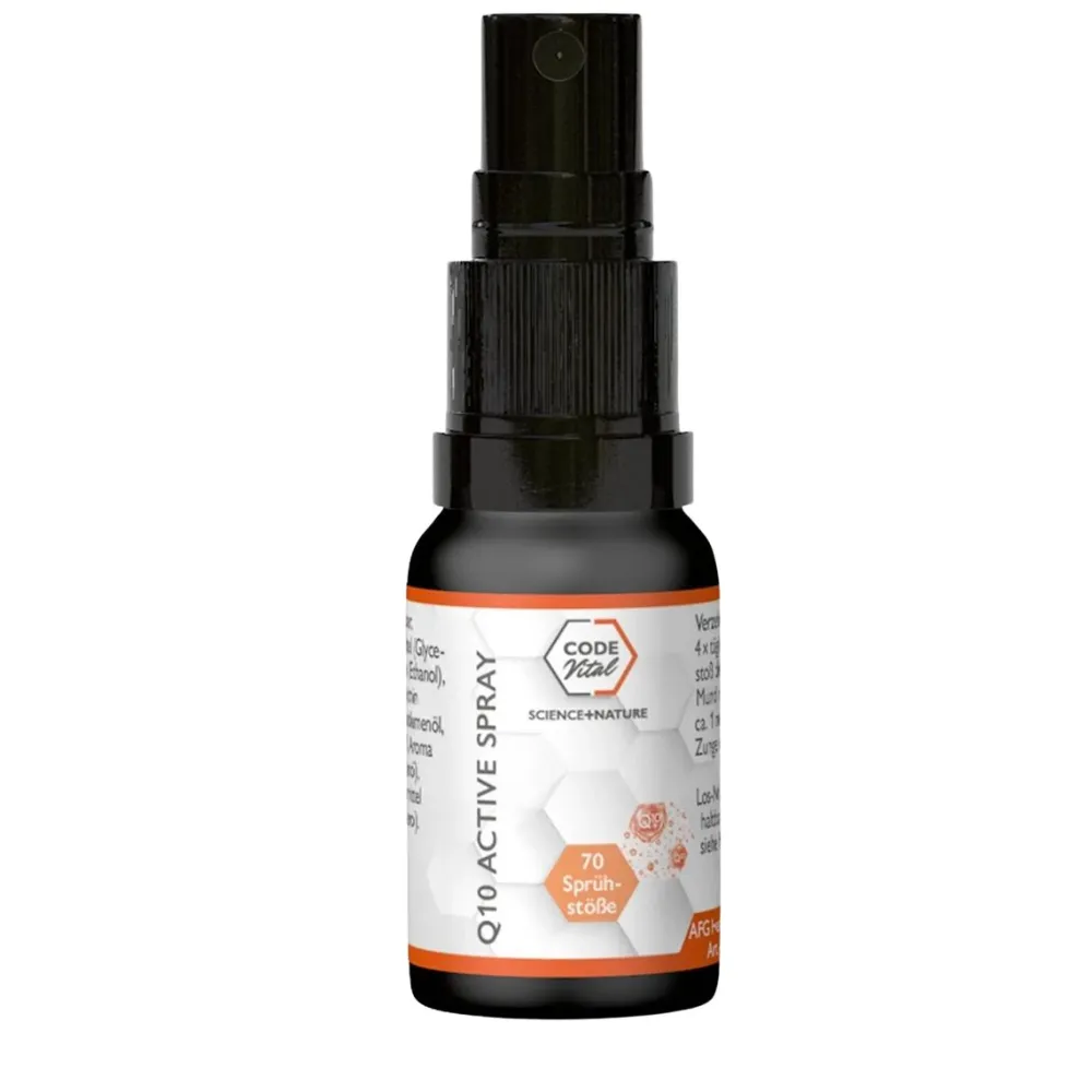 CODE Vital Q10 Active Spray mit Coenzym-Ubiquinol, Energie für jede Zelle> Outlet