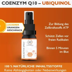 CODE Vital Q10 Active Spray mit Coenzym-Ubiquinol, Energie für jede Zelle><noscript><img width=