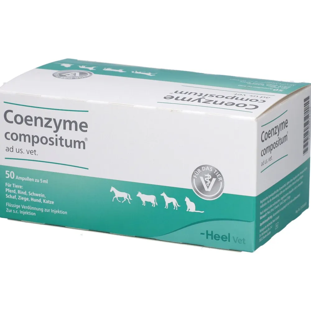 Coenzyme compositum ad us. vet.| Clearance
