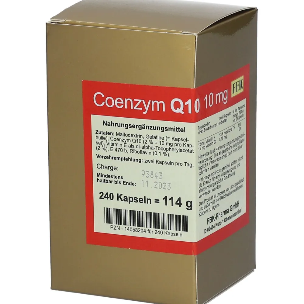 Coenzym Q10 10 mg> Hot