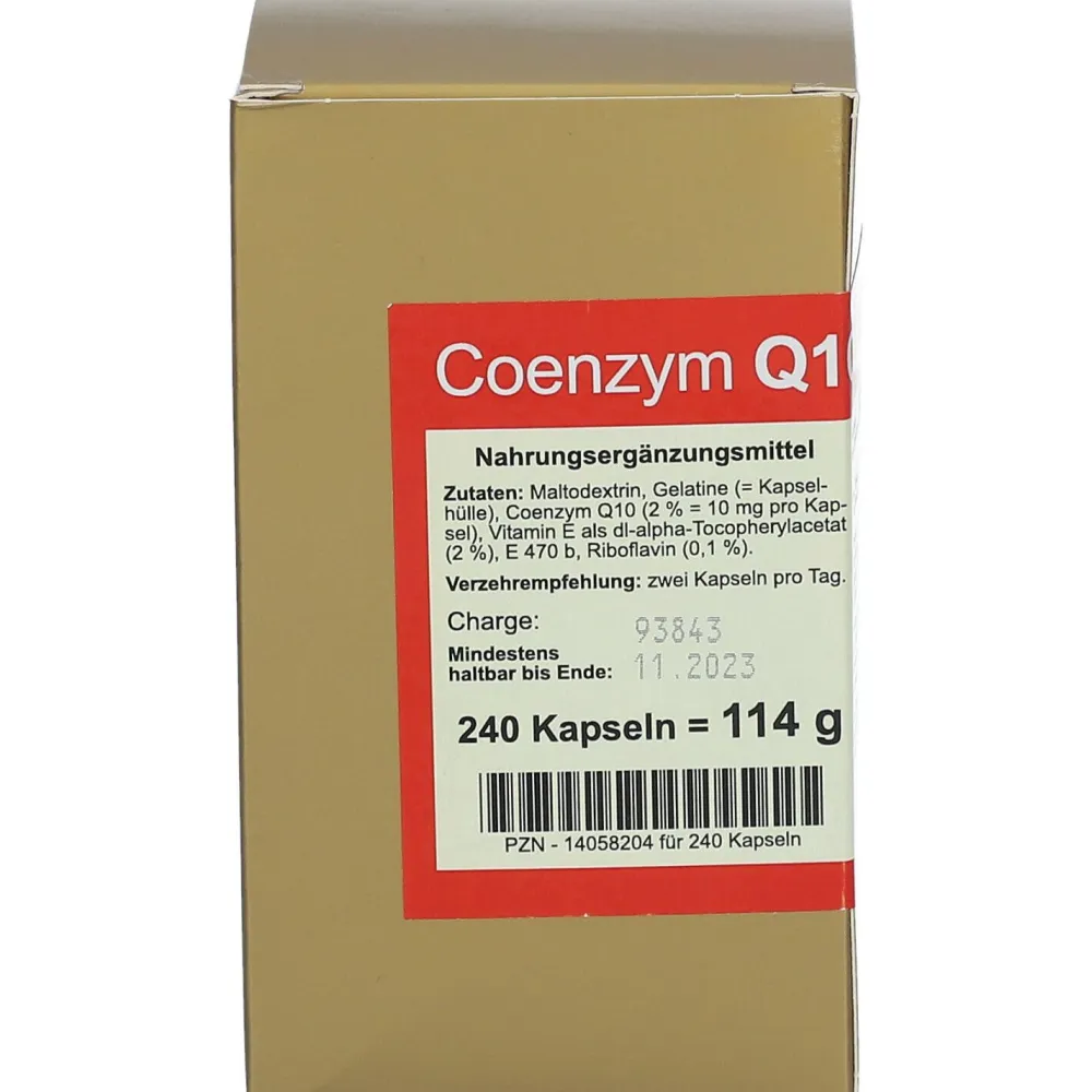Coenzym Q10 10 mg> Hot