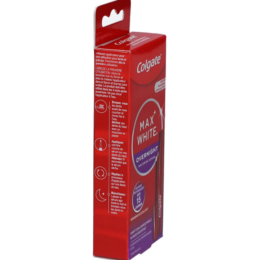 ® Max White Ultimate Overnight Whitening Serum|Colgate Clearance