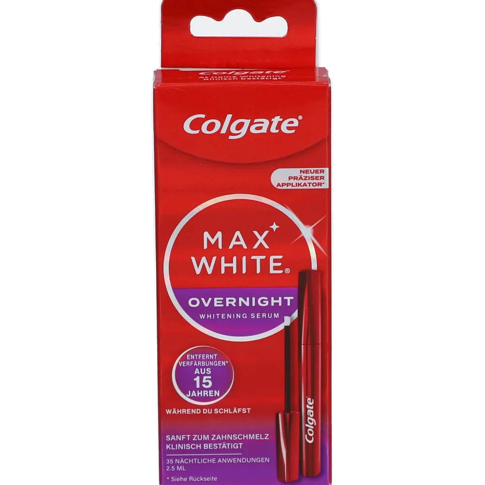 ® Max White Ultimate Overnight Whitening Serum|Colgate Clearance