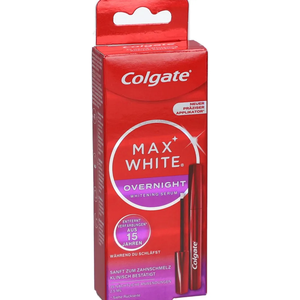 ® Max White Ultimate Overnight Whitening Serum|Colgate Clearance
