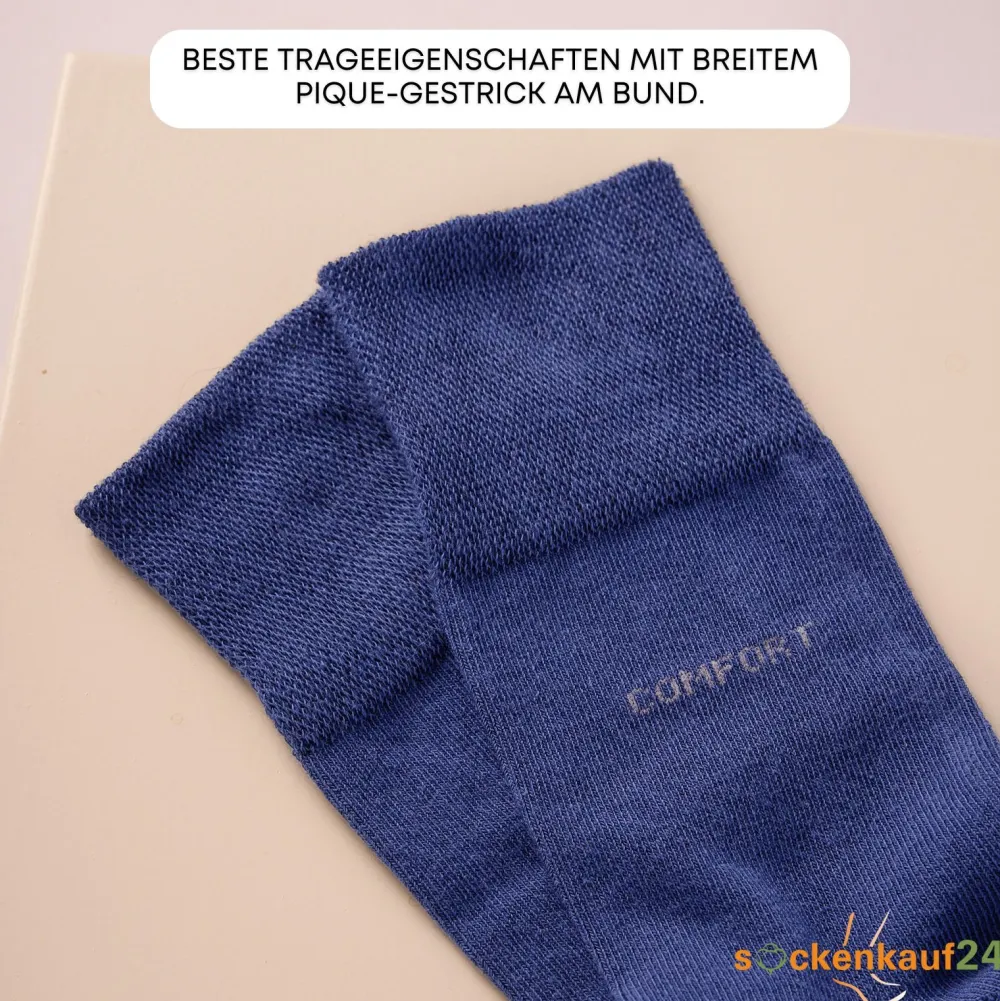 Comfort Diabetiker Socken mit Komfortbund ohne Gummi|sockenkauf24 Sale