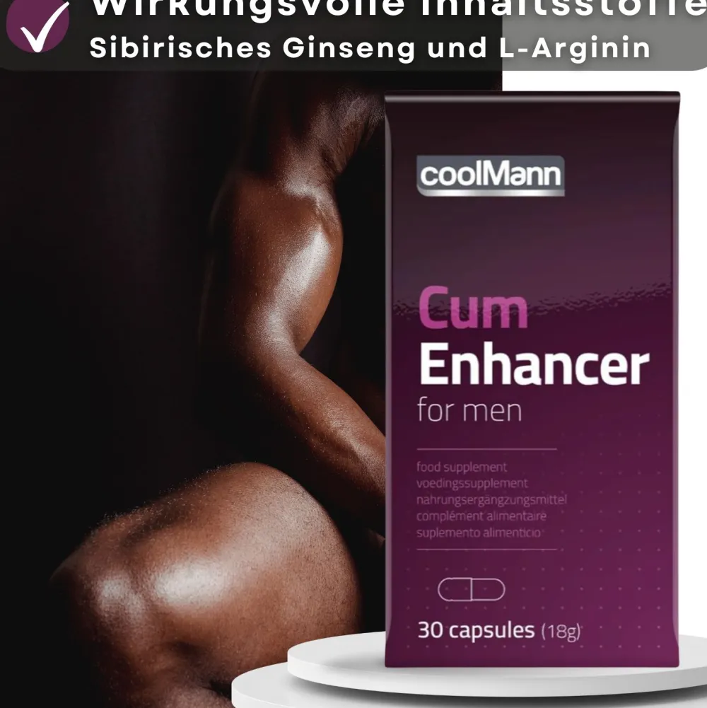 Coolmann - Cum Enhancer für mehr Sperma> Hot