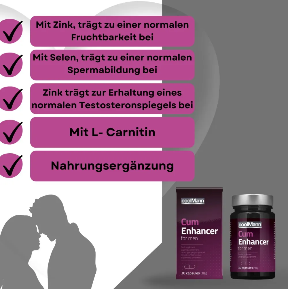 Coolmann - Cum Enhancer für mehr Sperma> Hot