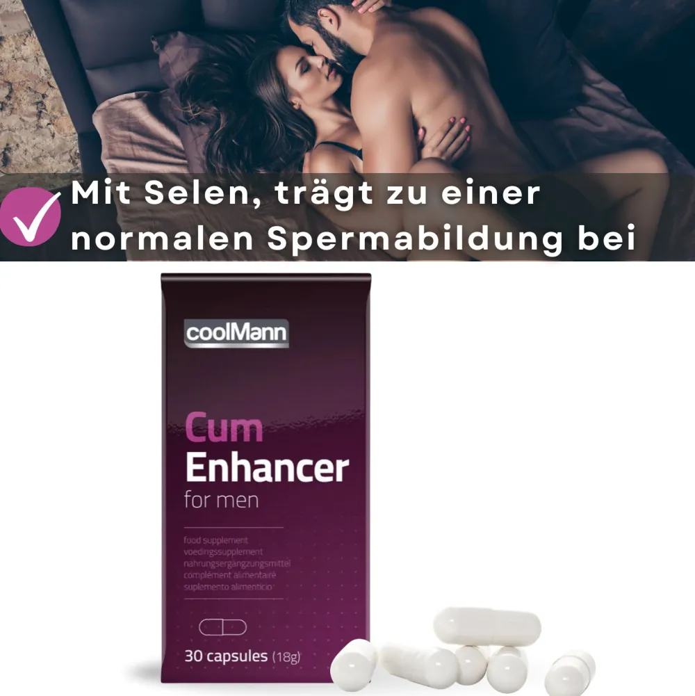 Coolmann - Cum Enhancer für mehr Sperma> Hot