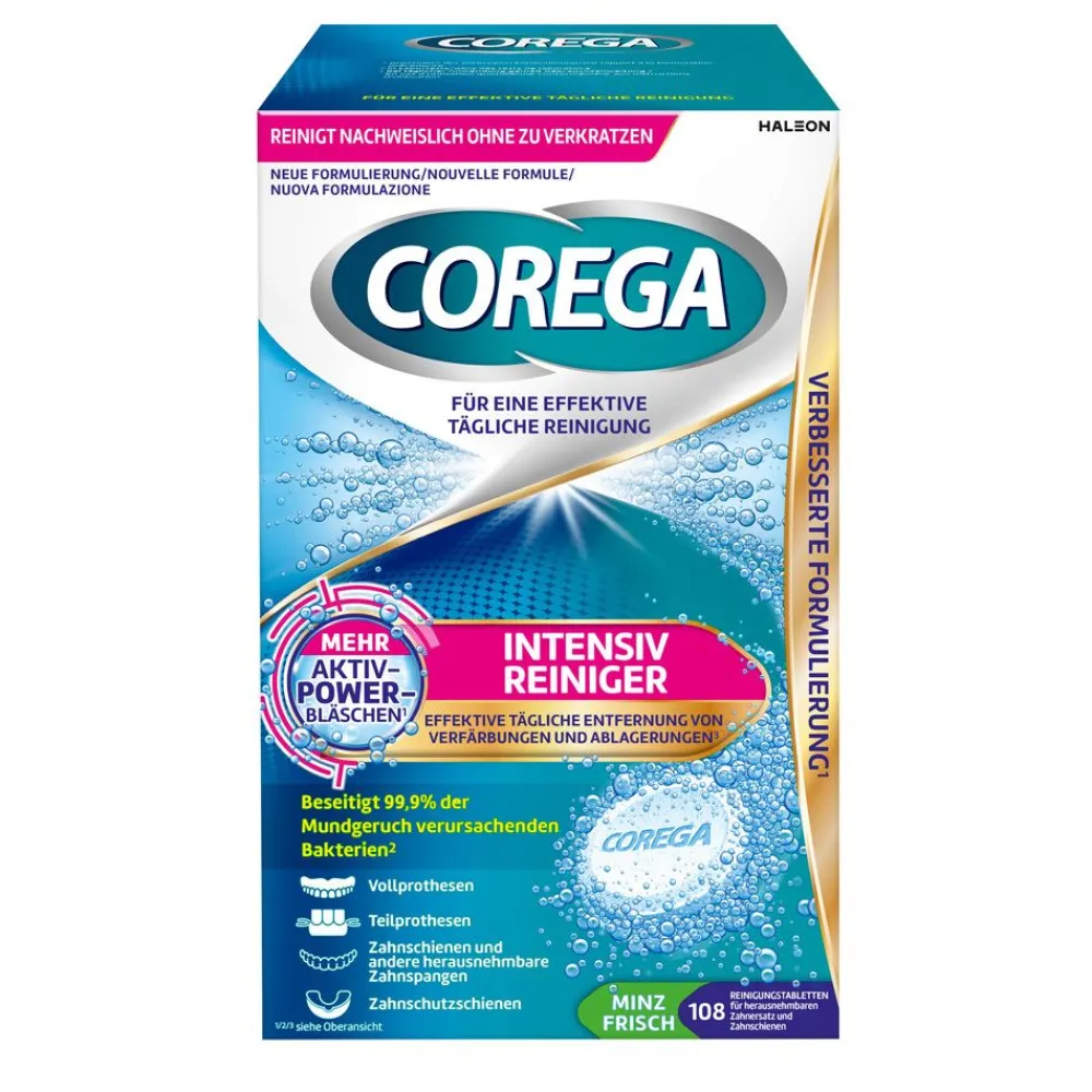 Intensiv Reiniger (Tabs)|COREGA Hot