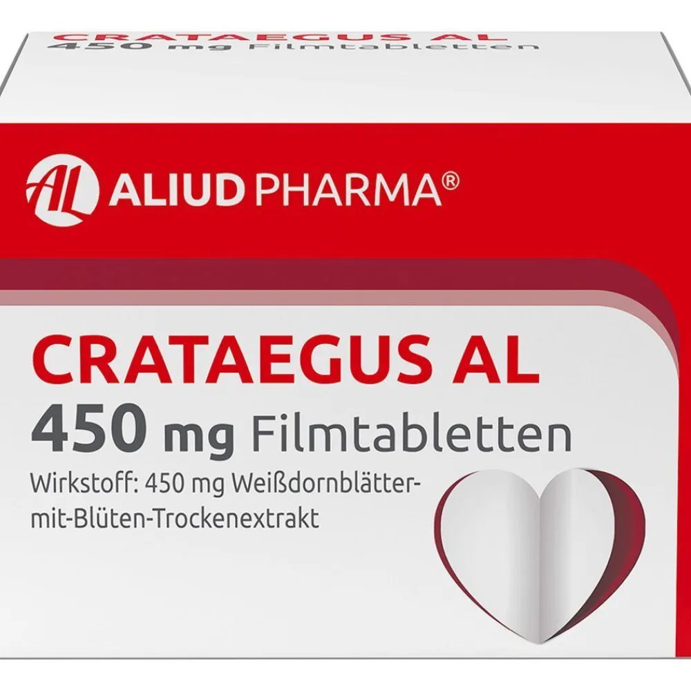 Crataegus AL 450 mg Filmtabletten bei nachlassender Herzleistung|Aliud Online