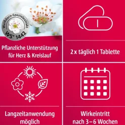 ® 450 mg Herz-Kreislauf-Tabletten|Crataegutt Hot
