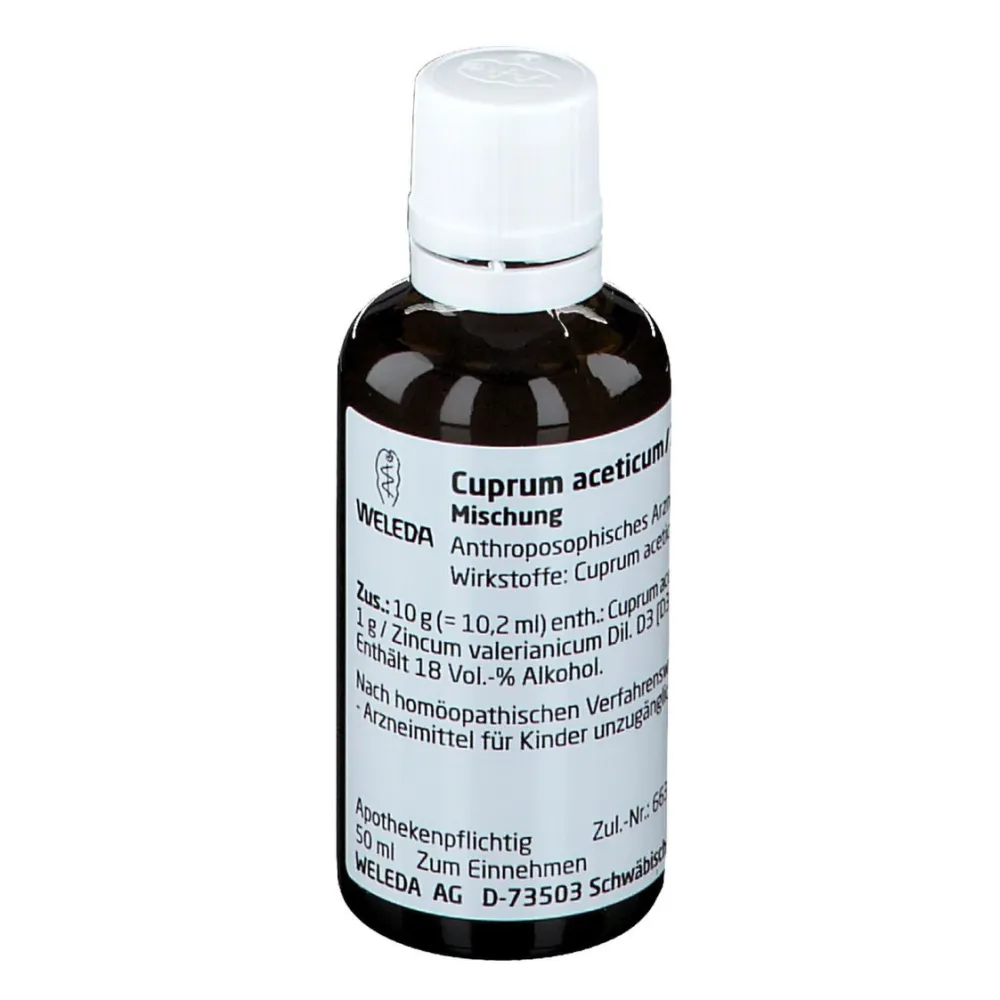 Cuprum Aceticum / Zincum valerianicum>WELEDA Sale