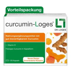 curcumin-Loges – hoch bioverfügbare Kurkuma-Kapseln| Hot