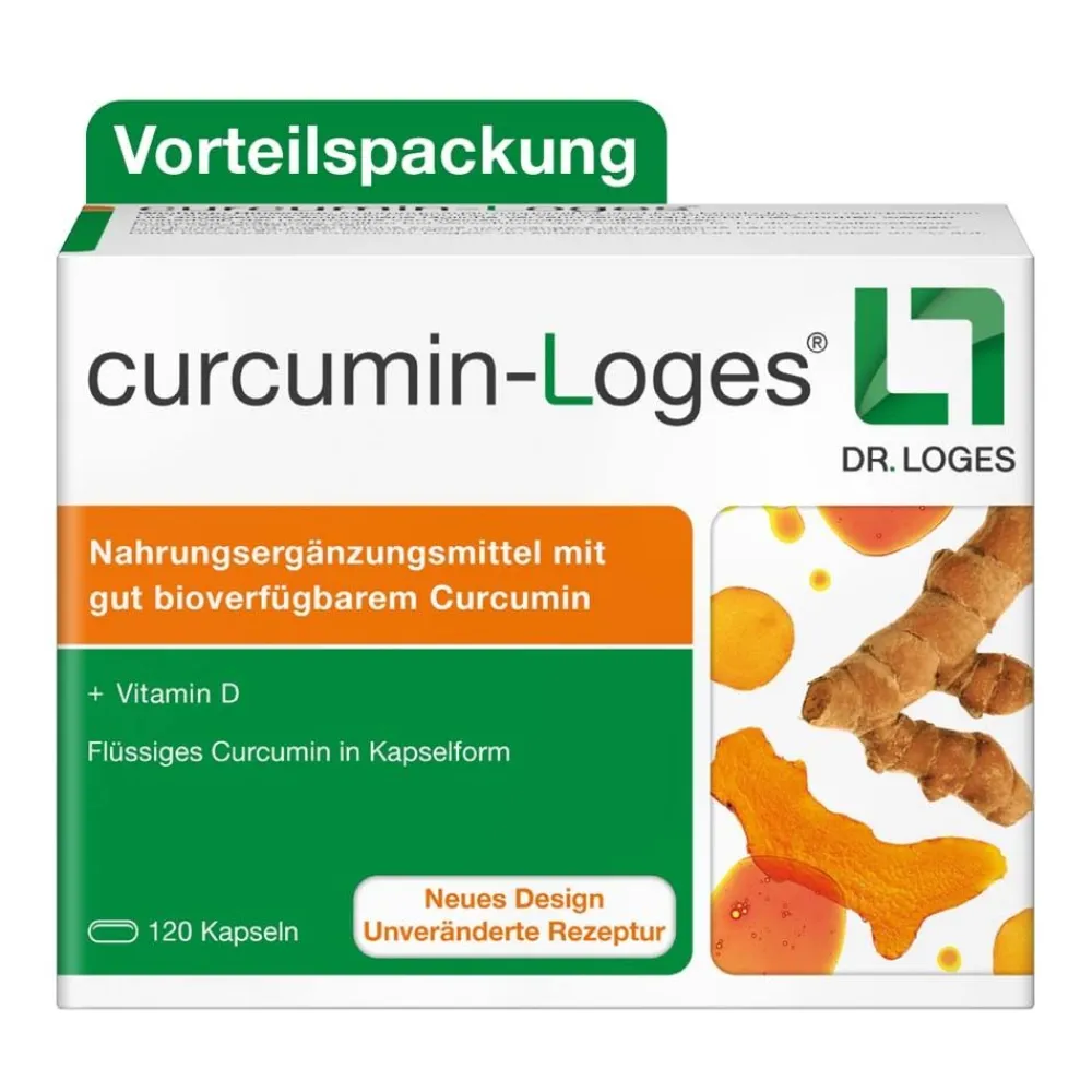 curcumin-Loges – hoch bioverfügbare Kurkuma-Kapseln| Hot