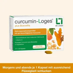 curcumin-Loges plus Boswellia - hoch bioverfügbare Kurkuma-Kapseln plus Weihrauch><noscript><img width=