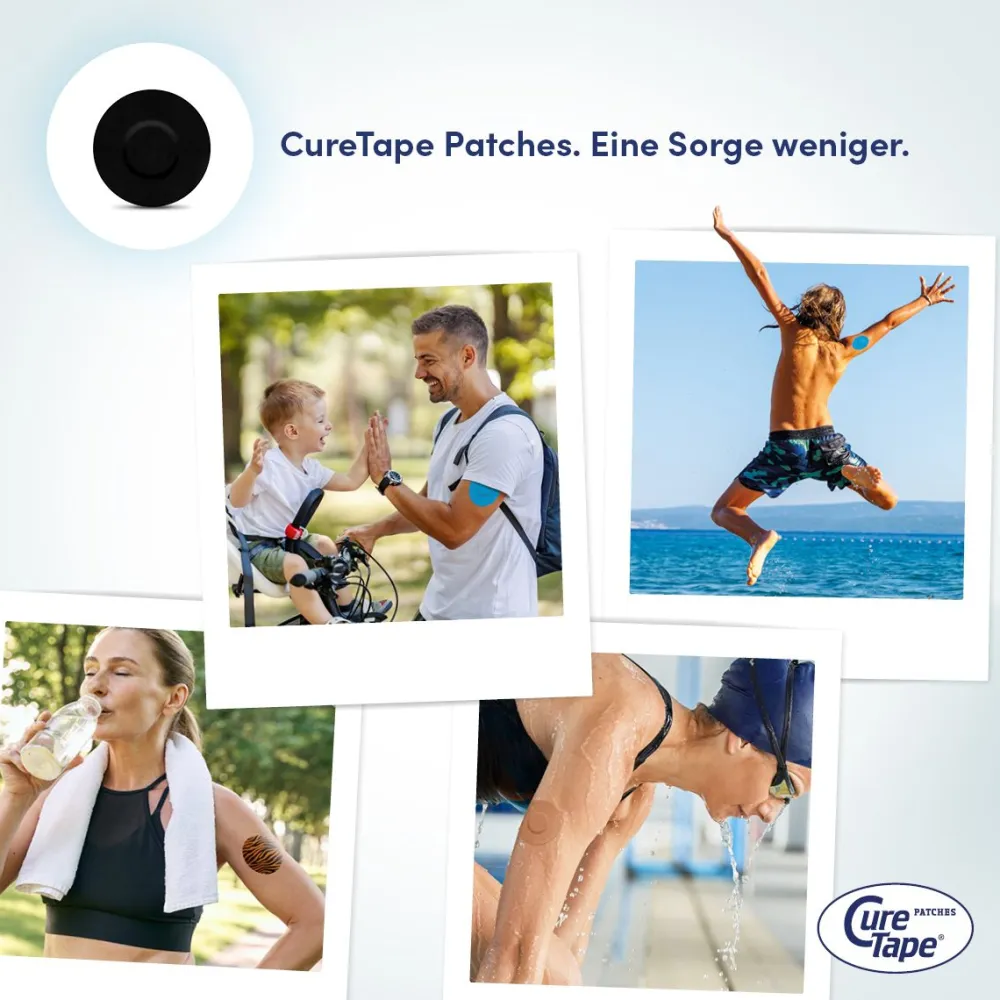 CureTape® Sensor Patch - Freestyle Libre 3 Sensor und Dexcom G7 Fixierpflaster> Online