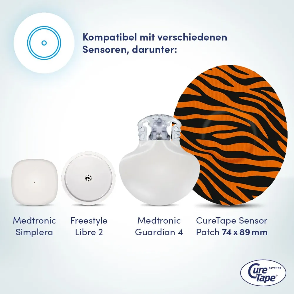 CureTape® Sensor Patch - Freestyle libre und Dexcom Sensor Fixierpflaster> Sale