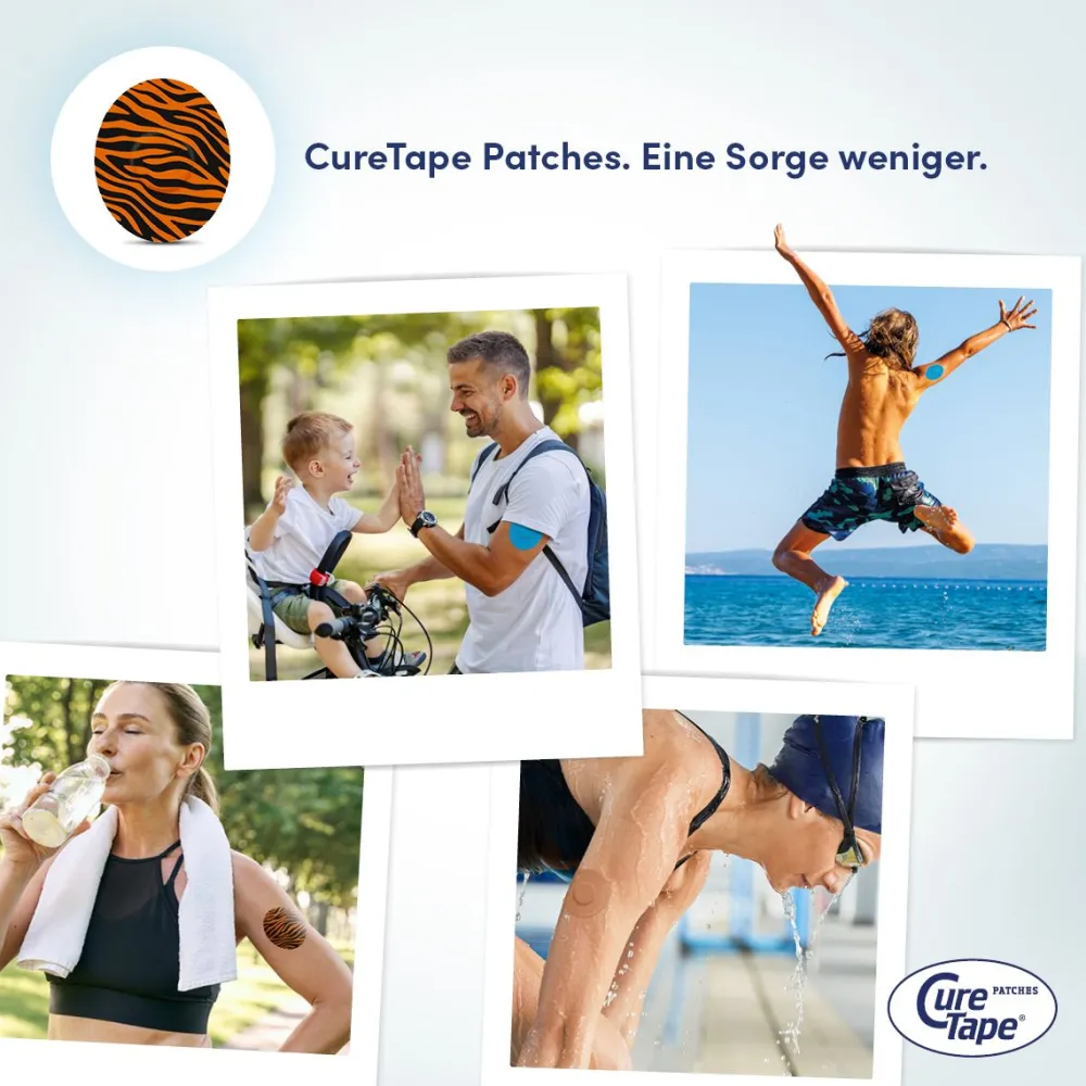 CureTape® Sensor Patch - Freestyle libre und Dexcom Sensor Fixierpflaster> Sale