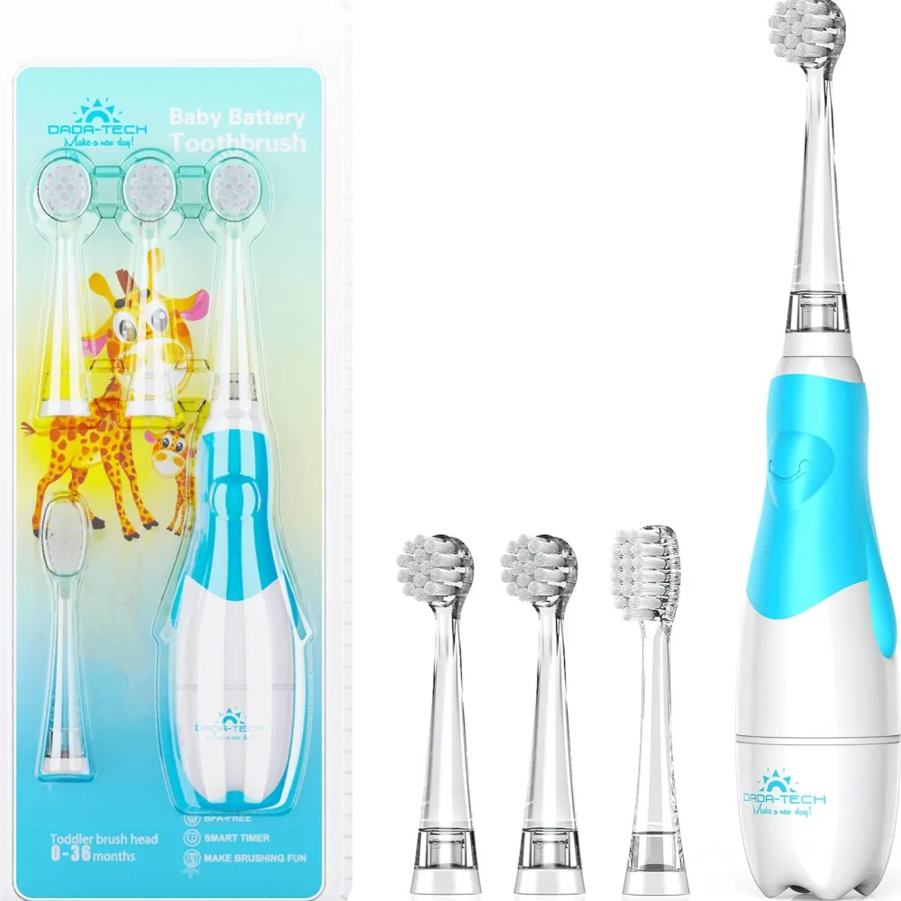 DADA-TECH Elektrische Zahnbürste Baby & Kinder Kleinkinder| Discount