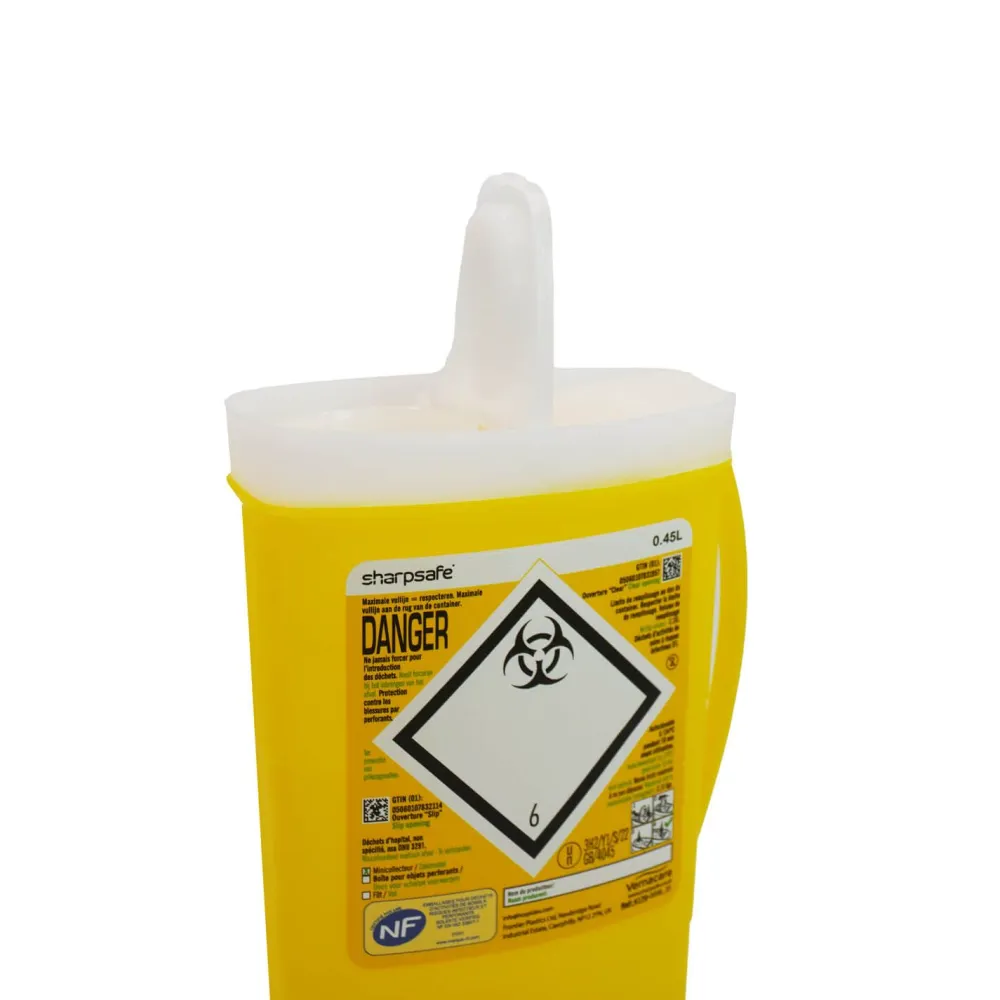 Dahlhausen Abwurfbehälter Sharpsafe Exchange 0,45 L für alle Nadeltypen, Insulinpens> Outlet