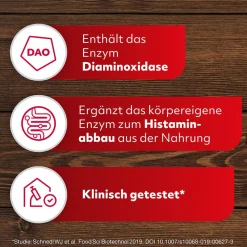 ® Tabletten zur Ergänzung des körpereigenen DAO-Enzyms zum Histaminabbau aus der Nahrung><noscript><img width=