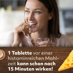 ® Tabletten zur Ergänzung des körpereigenen DAO-Enzyms zum Histaminabbau aus der Nahrung|Daosin