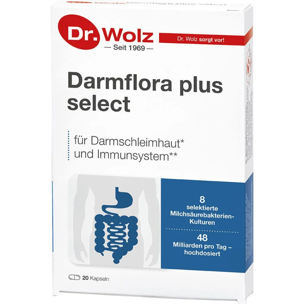 Darmflora plus® select>Dr. Wolz New