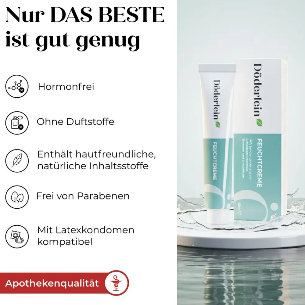 DÖDERLEIN Feuchtcreme bei Scheidentrockenheit| Best