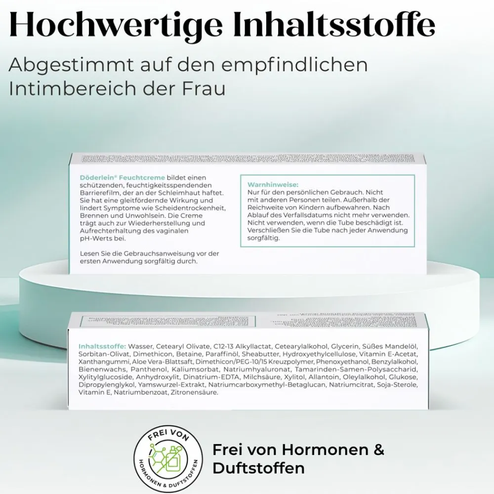 DÖDERLEIN Feuchtcreme bei Scheidentrockenheit| Best