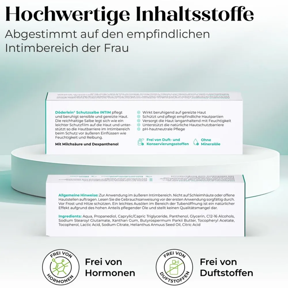 DÖDERLEIN Schutzsalbe INTIM Milchsäure+Panthenol> Sale