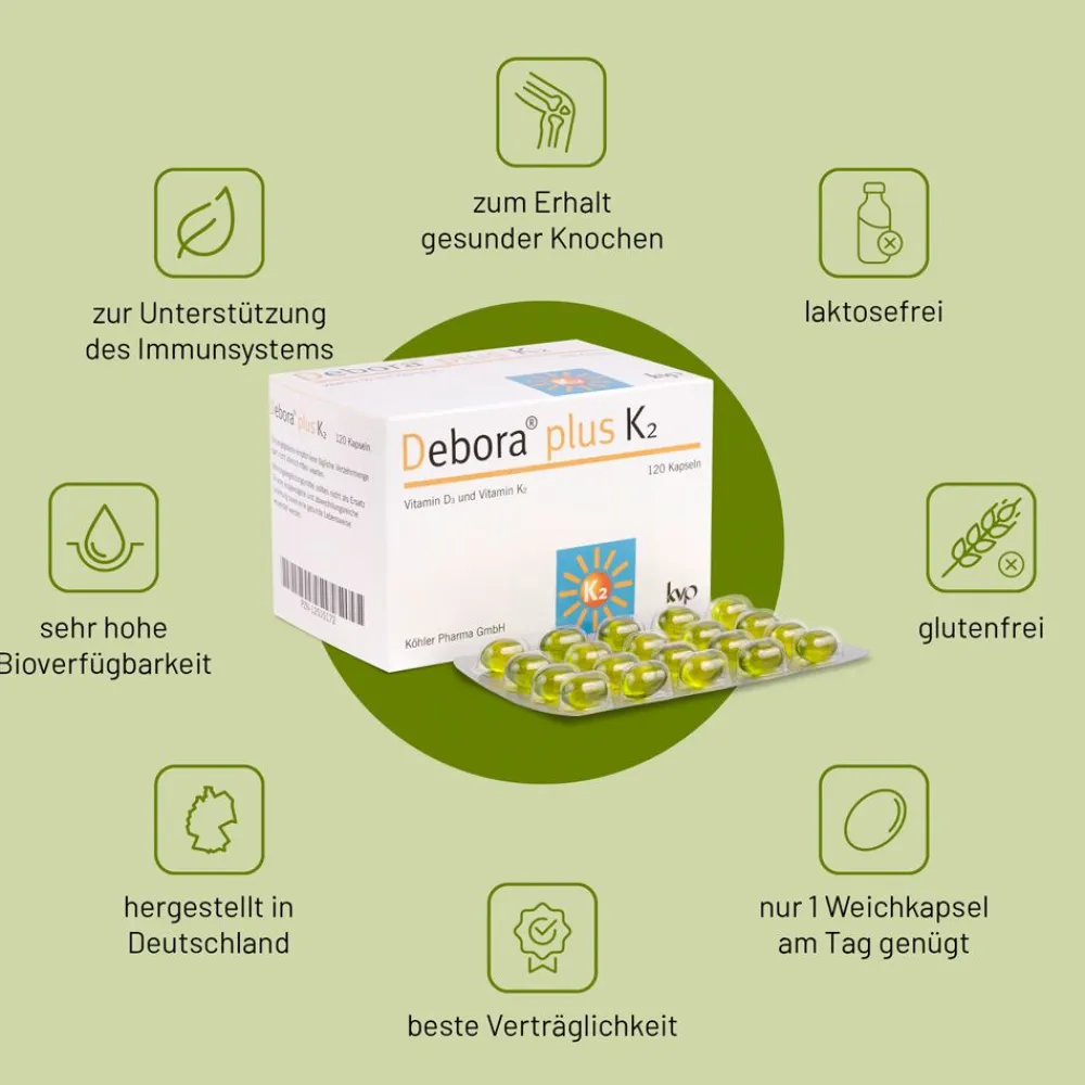 Debora® plus K2| Discount