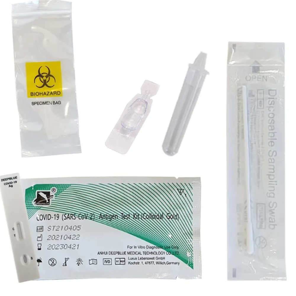 DeepBlue COVID-19 Antigen Selbsttest| Clearance