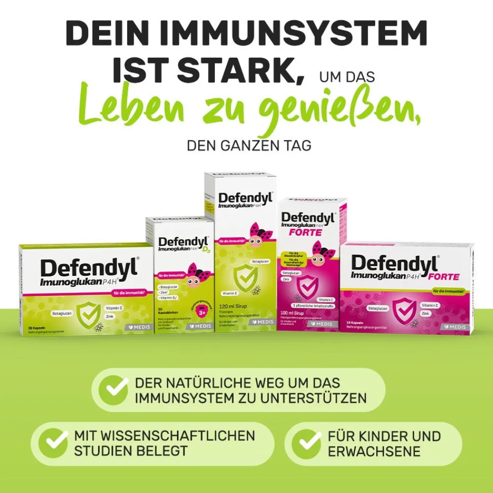 Defendyl-Imunoglukan P4H® Kapseln für Ihr Immunsystem> Online