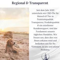 Deichtau Bio CBD Öl 10% für Hund & Katze - CBD-Hanföl-Tropfen – Echtes Cannabisöl - Deutsche Marke| Hot