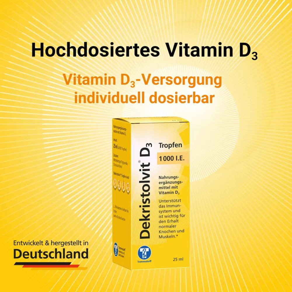 D3 1000 I.E. Tropfen|Dekristolvit Online