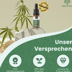 Delvina CBD Öl 10% Vollspektrum| Online