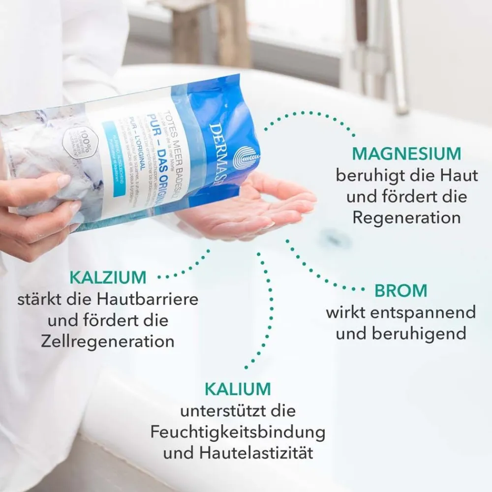 ® Totes Meer Badesalz Pur>Dermasel Hot
