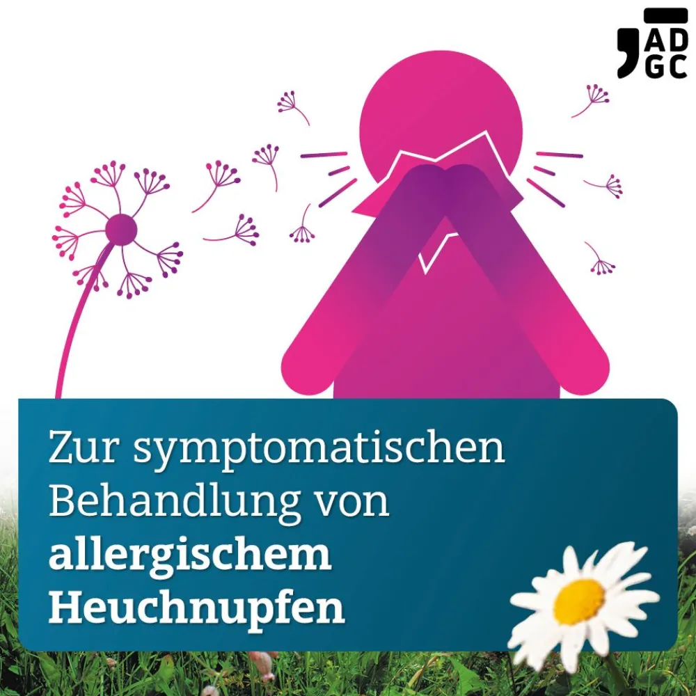 Desloratadin-ADGC 5 mg schnelle Wirkung gegen Allergien ohne schläfrig zu machen| Clearance