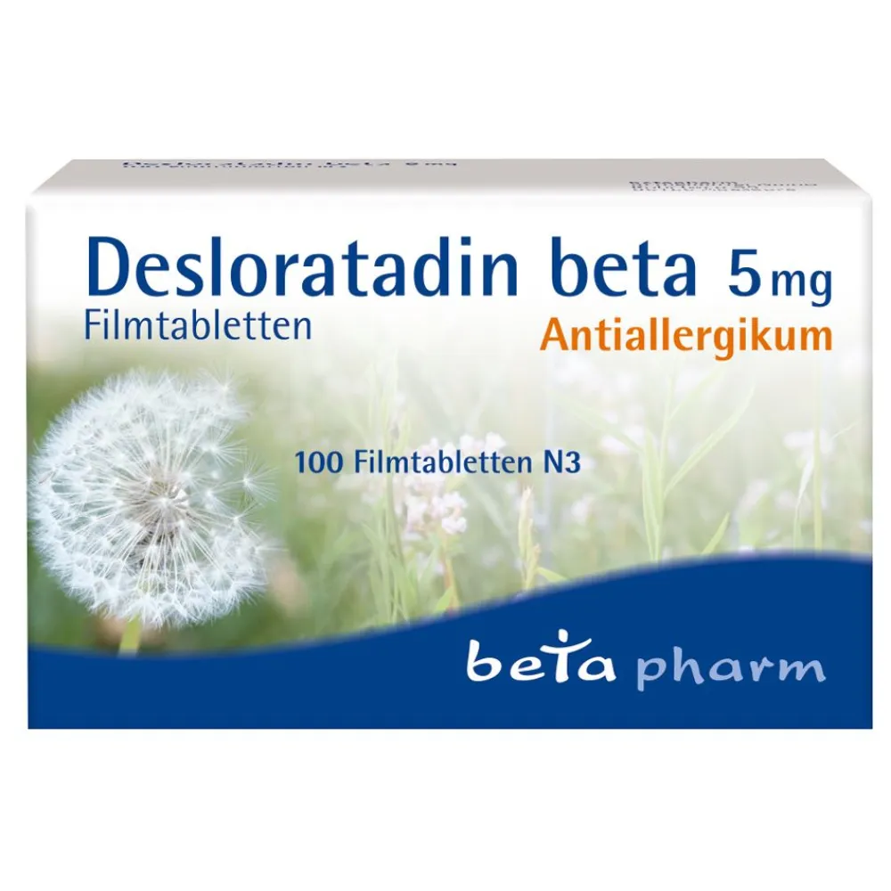 Desloratadin beta 5 mg Filmtabletten> Sale
