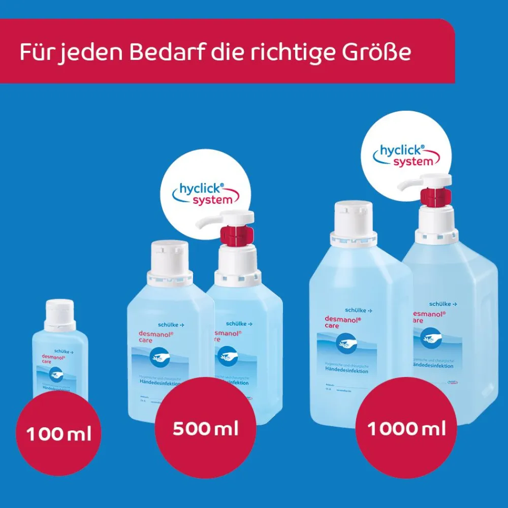 desmanol® care hyclick alkoholische Händedesinfektion| Sale