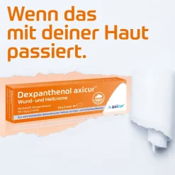 Dexpanthenol axicur® Wund- und Heilcreme 50mg/g Creme| Hot