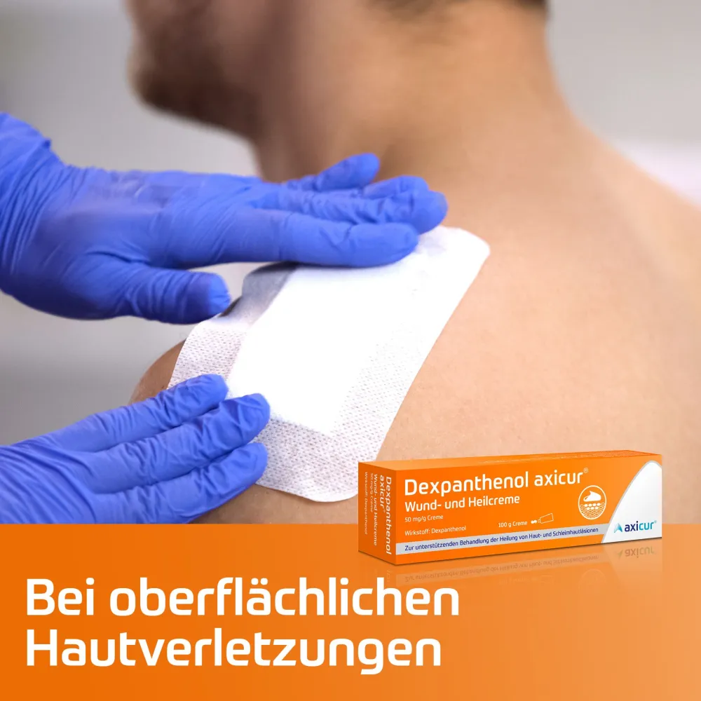 Dexpanthenol axicur® Wund- und Heilcreme 50mg/g Creme| Hot