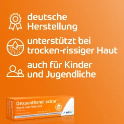 Dexpanthenol axicur® Wund- und Heilcreme 50mg/g Creme| Hot