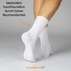 Diabetiker Socken ohne Gummi & ohne Naht aus 97% Baumwolle für Damen und Herren|sockenkauf24 Sale