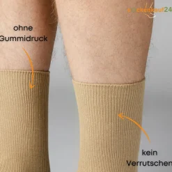 Diabetiker Socken ohne Gummi aus 100% Baumwolle><noscript><img width=