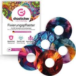 Diasticker® Freestyle Libre 3 / 3 Plus Fixiertapes "Mix-Paket Colorful"> Clearance