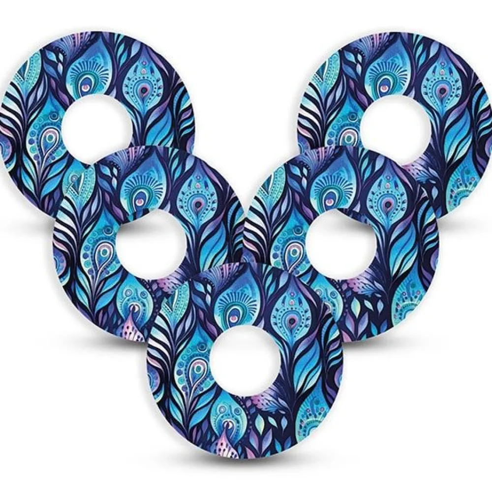 Diasticker® Freestyle Libre 3 / 3 Plus Fixiertapes "Batik Peacock"> New