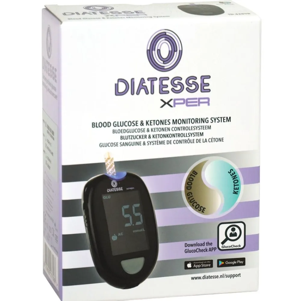 Diatesse XPER Ketonmessgerät Starter-Set|TESTER Sale