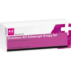 Diclofenac AbZ Schmerzgel: Bei Bewegungsschmerzen, Zerrungen, Verstauchungen und Prellungen| Clearance