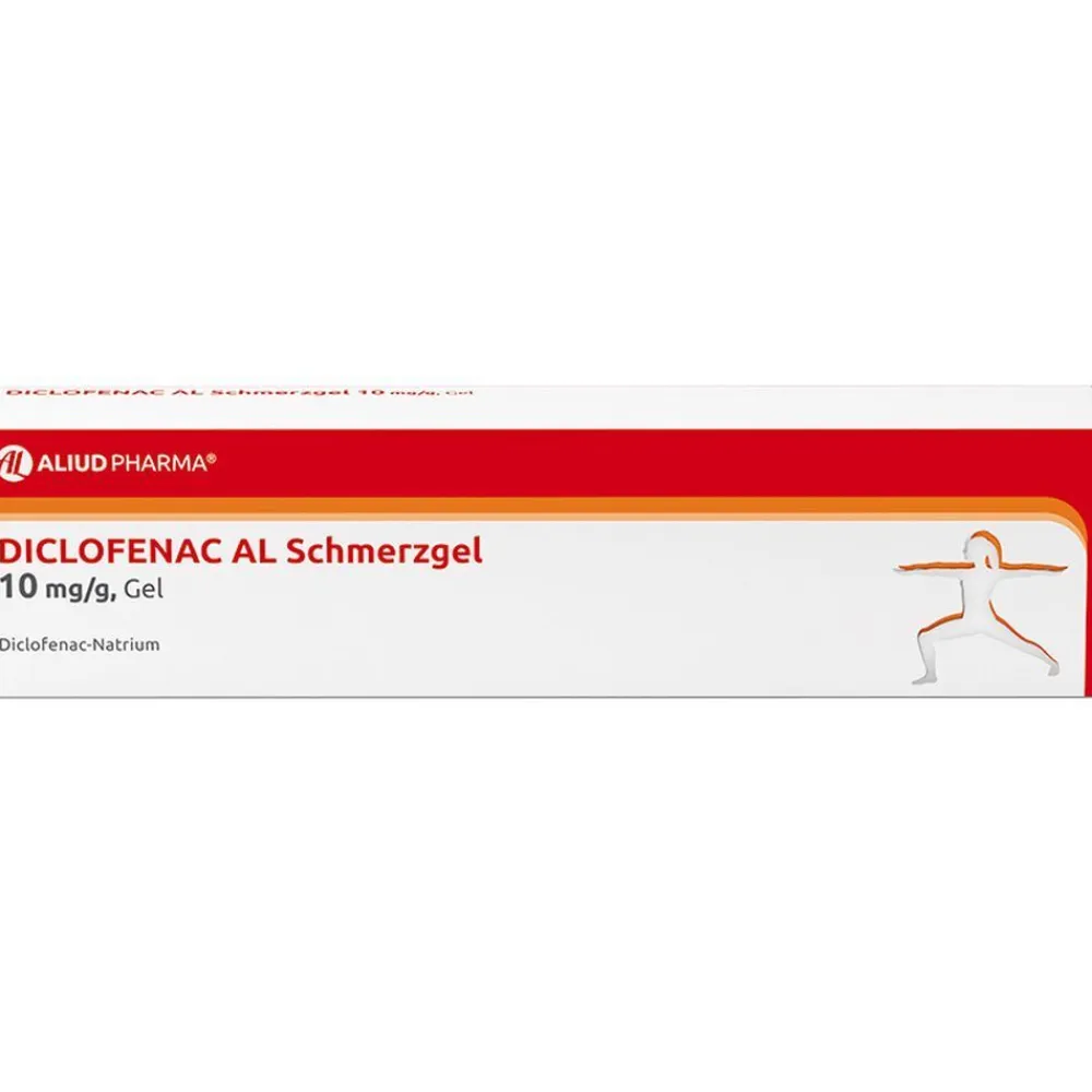 Diclofenac AL Schmerzgel 10 mg / g für akute Muskelschmerzen bei Erwachsenen>